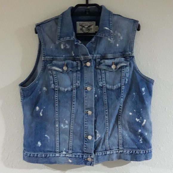 American Living Jackets & Blazers - American Living denim vest